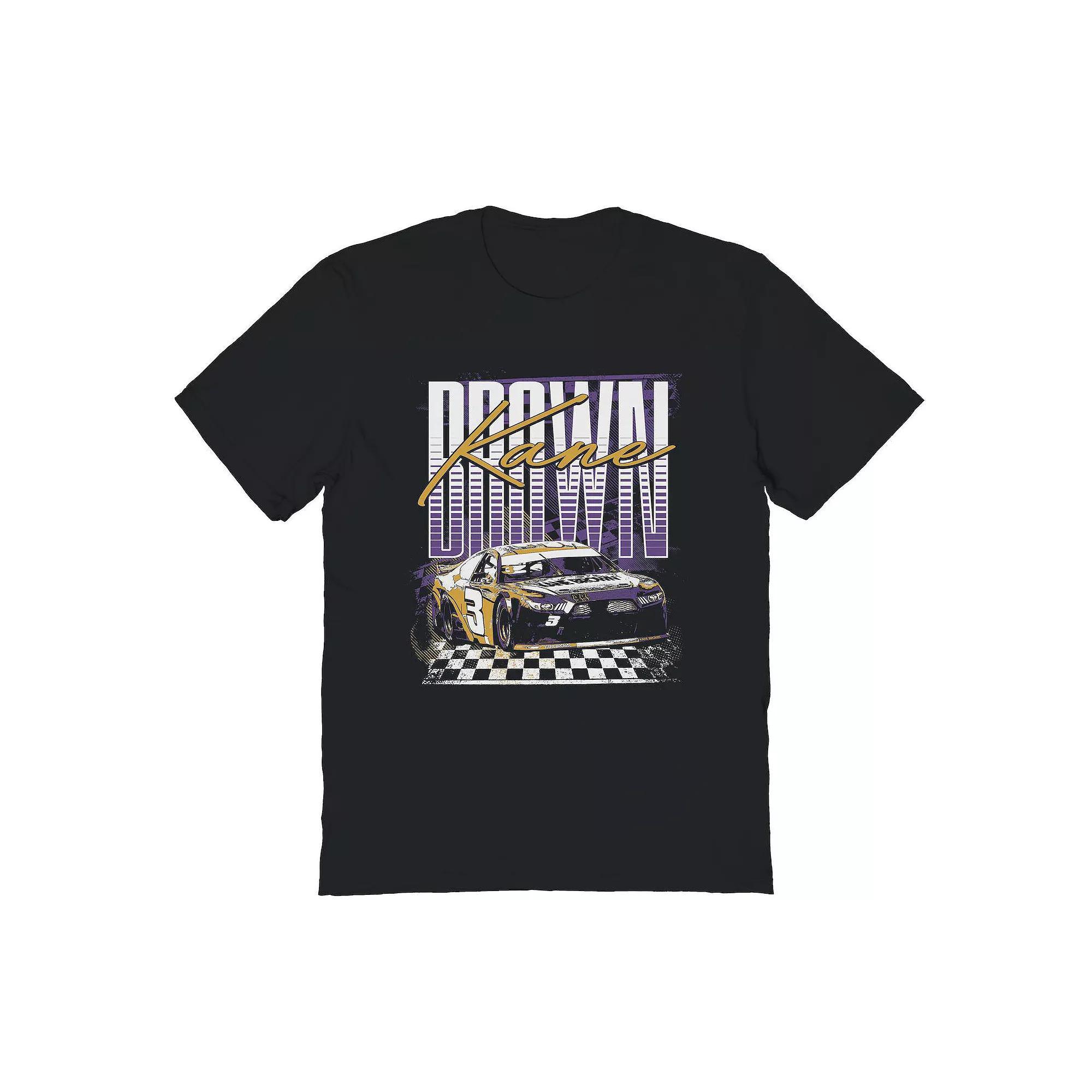 Men's Kane Brown Car Purple Graphic Tee, Size: XXL, Black Product Image