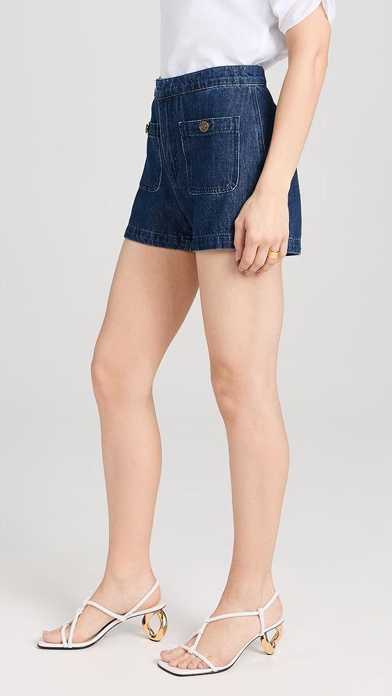 FRAME Patch Pocket Trouser Shorts | Shopbop Product Image