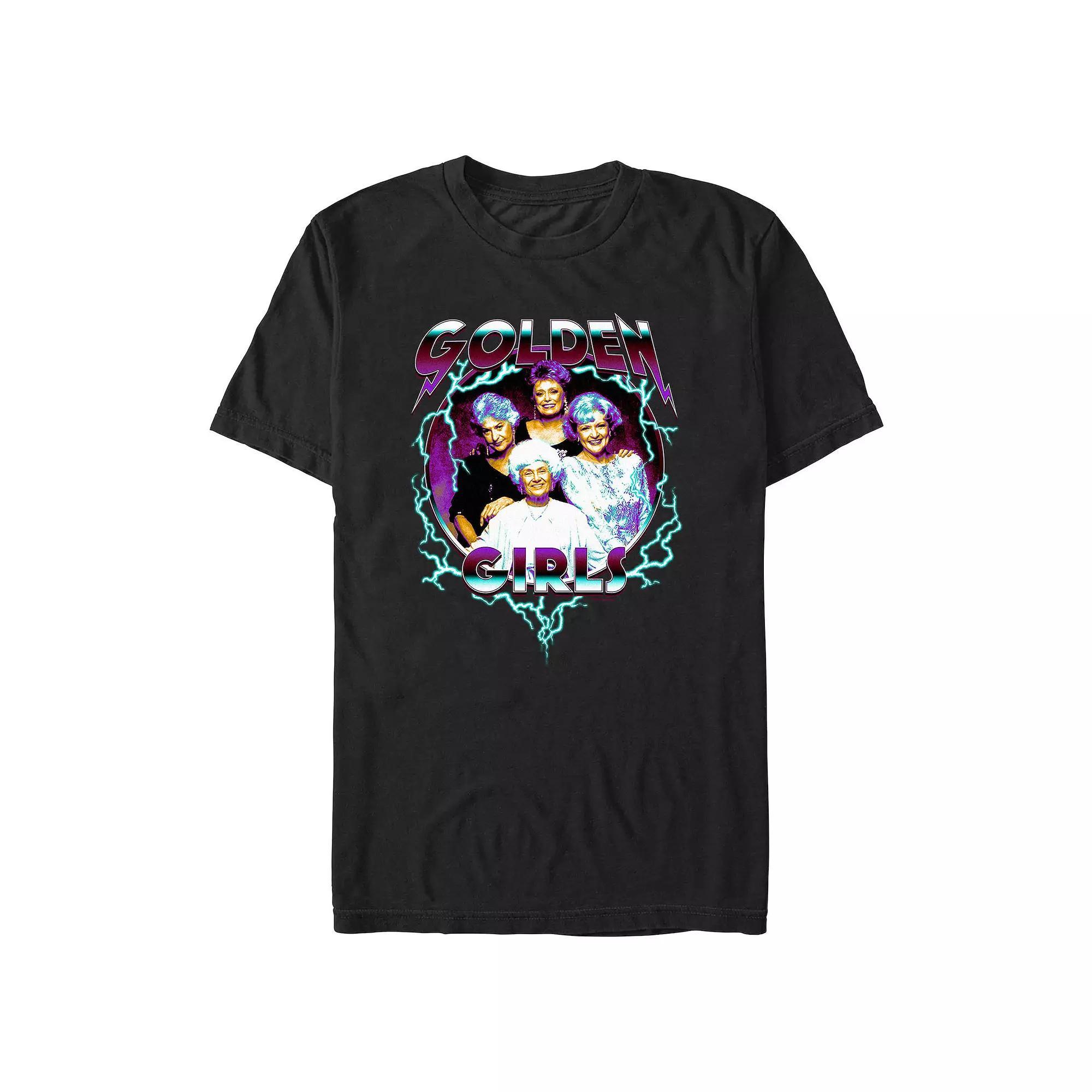 Men's Golden Girls Metal Girls Graphic Tee, Size: XL, Black Product Image