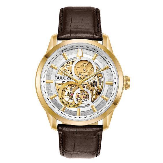 Bulova Sutton Skeleton Watch, 43mm Product Image