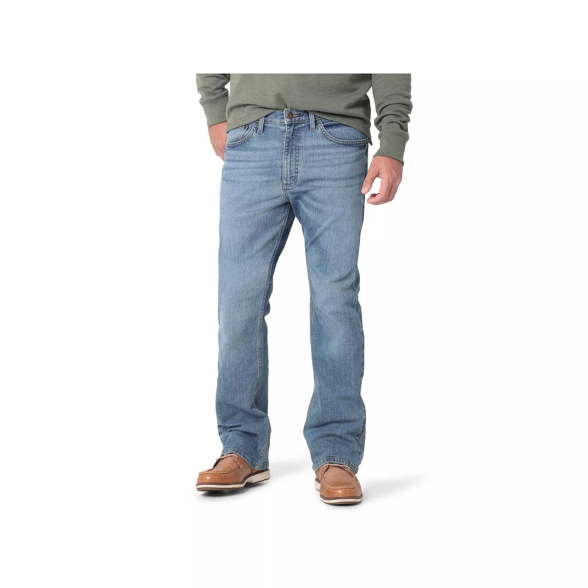 Men's Wrangler Relaxed-Fit Bootcut Jeans, Size: 42X30, Milo Product Image