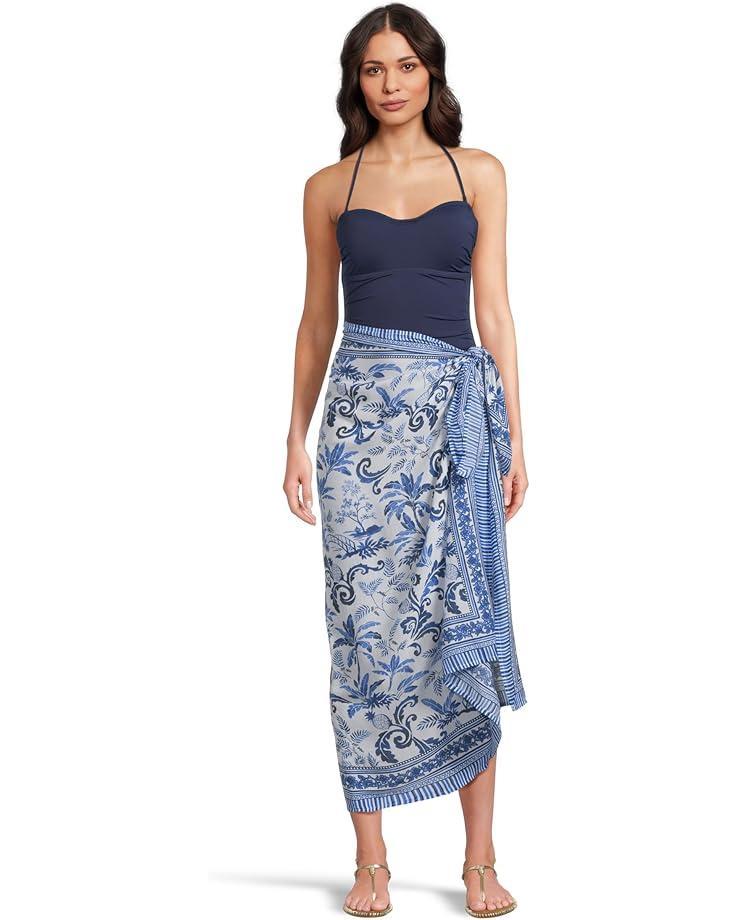 Pearl Shirred Bandeau One-Piece Product Image