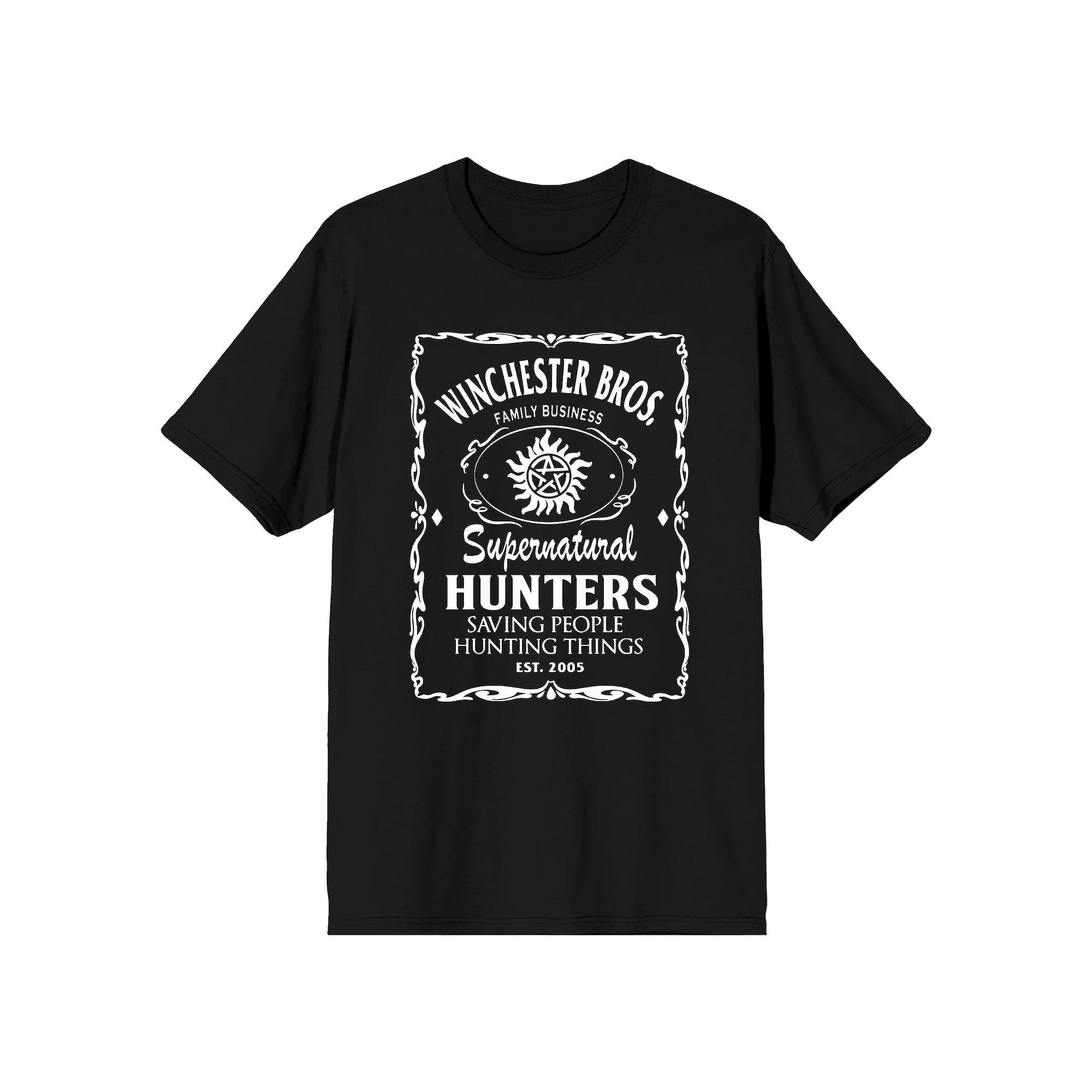 Men's Supernatural Family Business Tee, Size: Small, Black Product Image