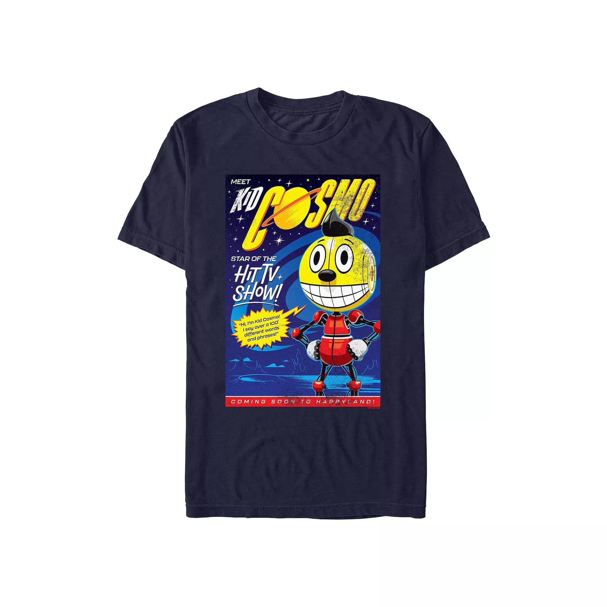 Men's The Electric State Kid Cosmo TV Show Star Graphic Tee, Size: XS, Blue Product Image