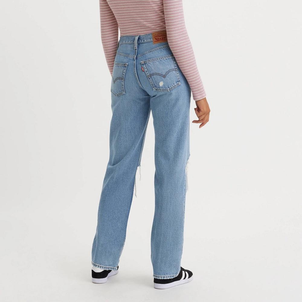 Levi's® Women's Mid-Rise '94 Baggy Jeans - Caution Hot Pants 24 Product Image