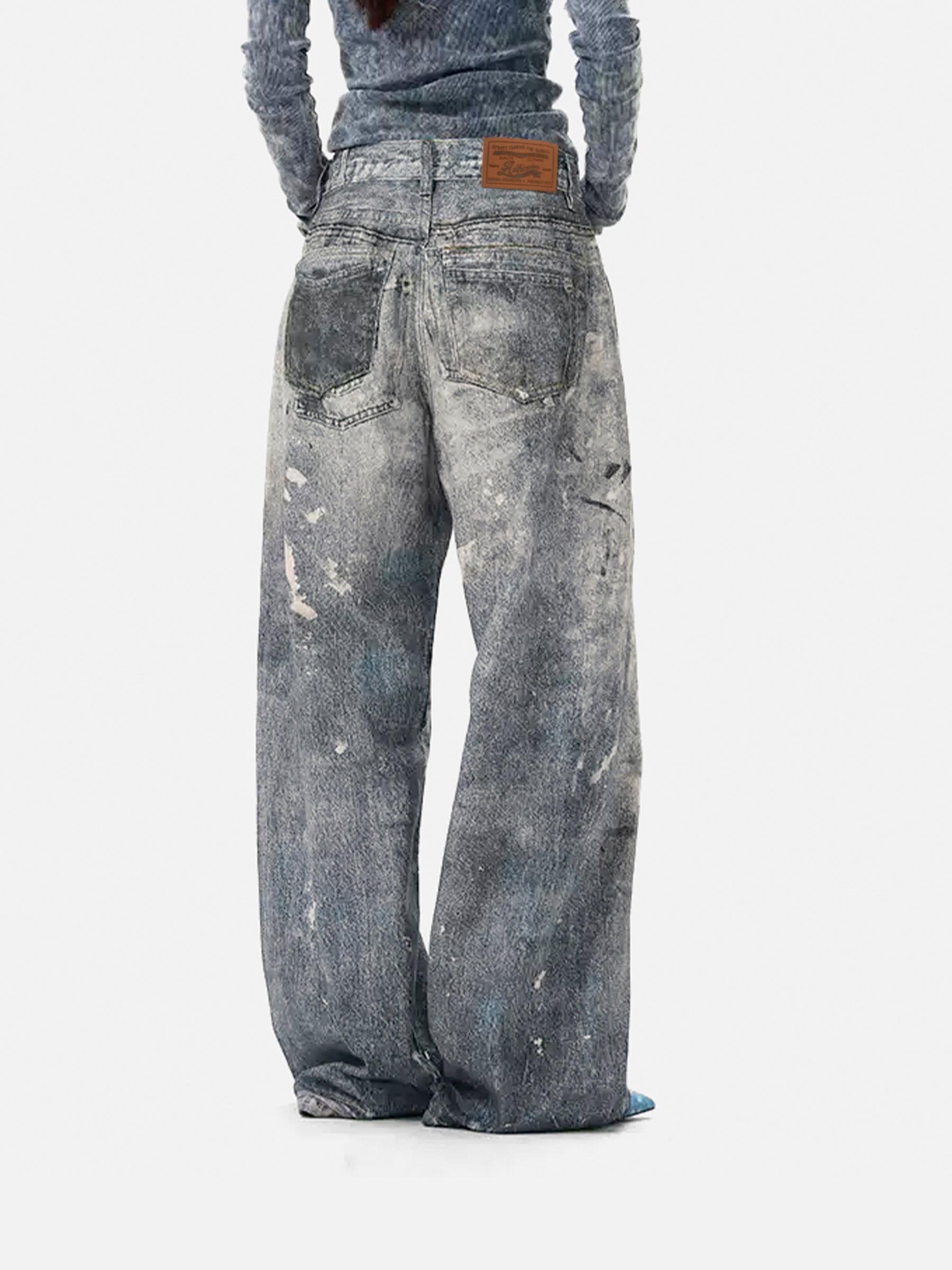Aelfric Eden Print Baggy Jeans Product Image