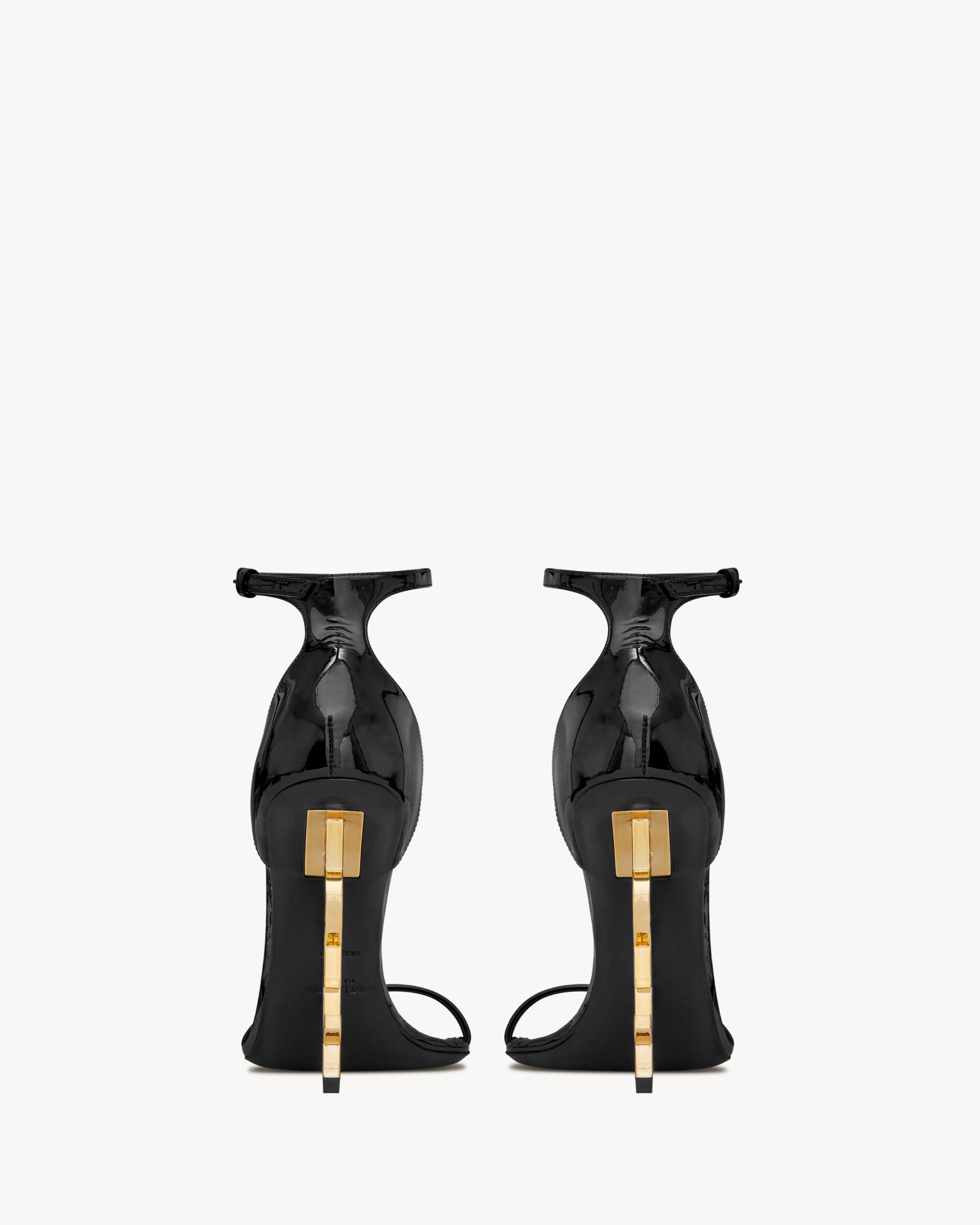 OPYUM Sandals in patent leather Product Image