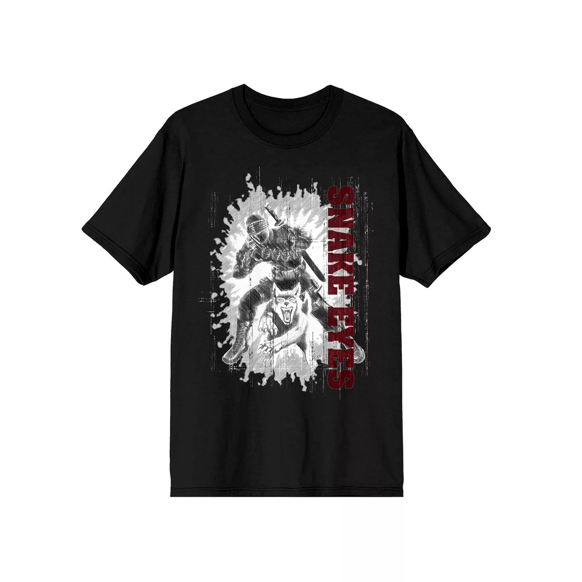 Men's G.I. Joe Snake Eyes Graphic Tee, Size: XL, Black Product Image
