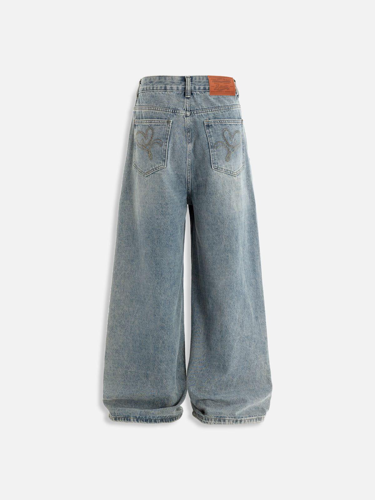 Aelfric Eden Fringe Baggy Jeans Product Image