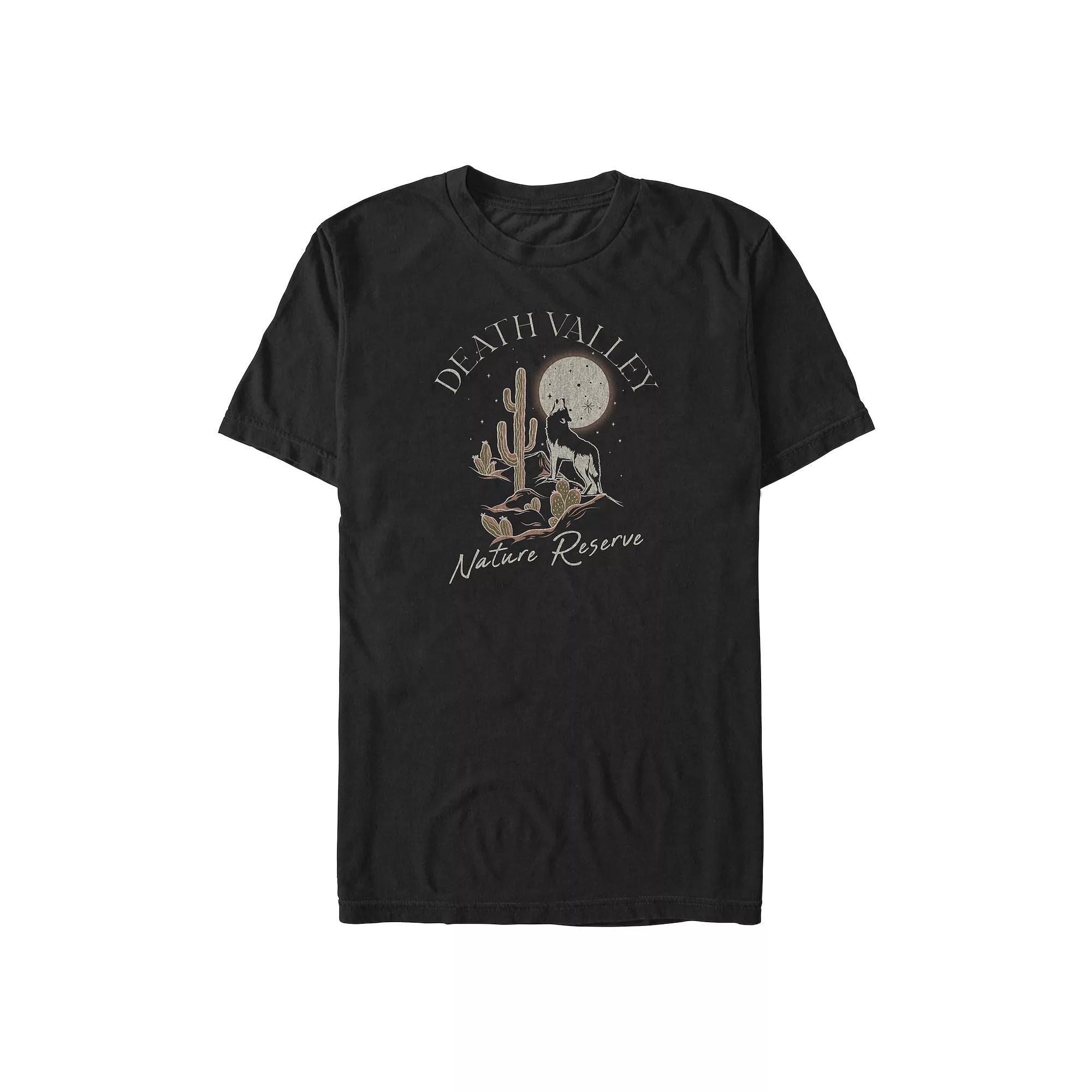 Big & Tall Death Valley Nature Reserve Graphic Tee, Men's, Size: 3XL Tall, Black Product Image