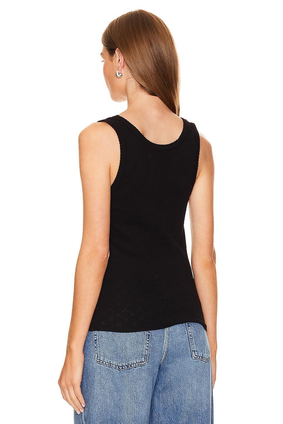 Scallop Edge Pointelle Tank Product Image