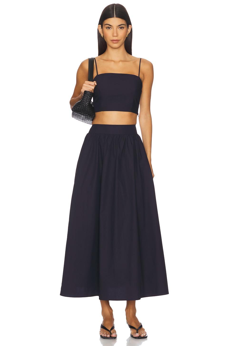 Poplin Midi Skirt Susana Monaco Product Image