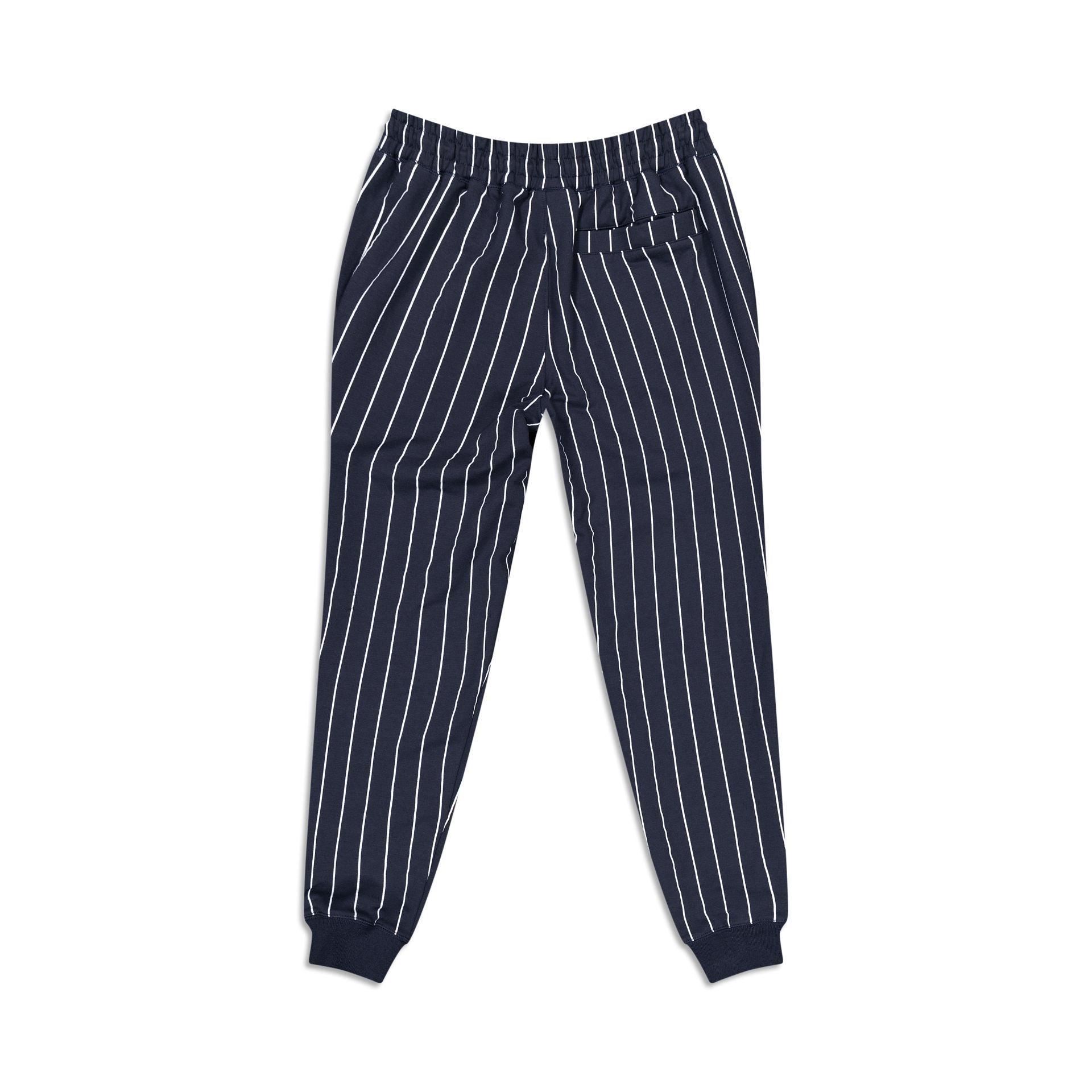 Los Angeles Dodgers Logo Select Pinstripe Jogger Male Product Image