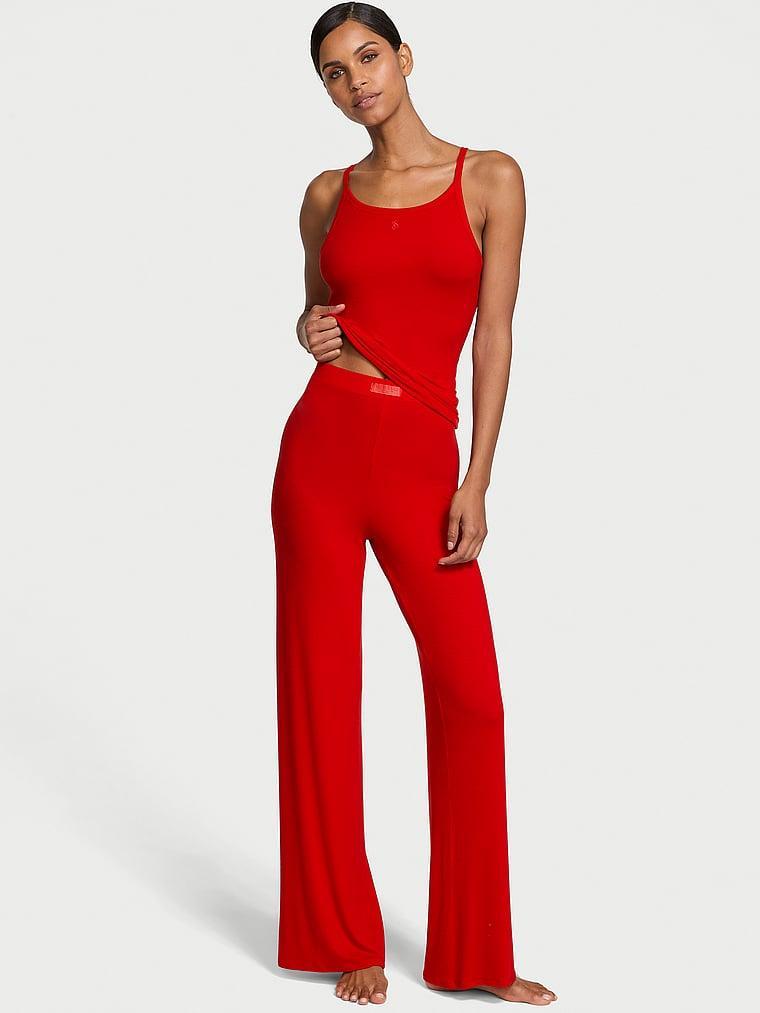 Ribbed Modal Cami & Pants Set Product Image