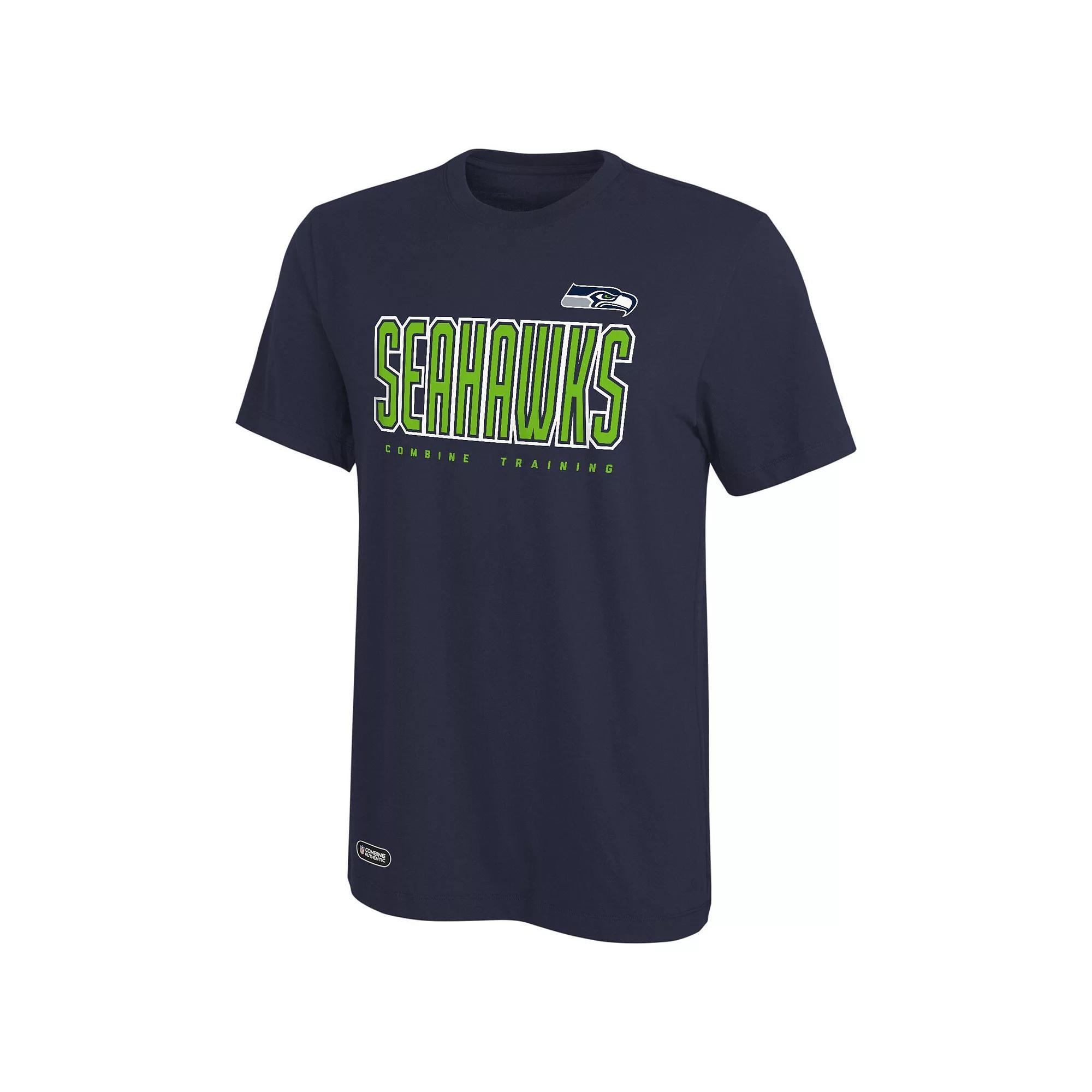 Men's Royal Los Angeles Rams Combine Authentic Clutch T-Shirt, Size: 2XL, Blue Product Image