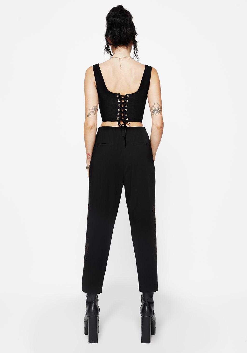 Renita Embroidered Tapered Tailored Trouser Product Image