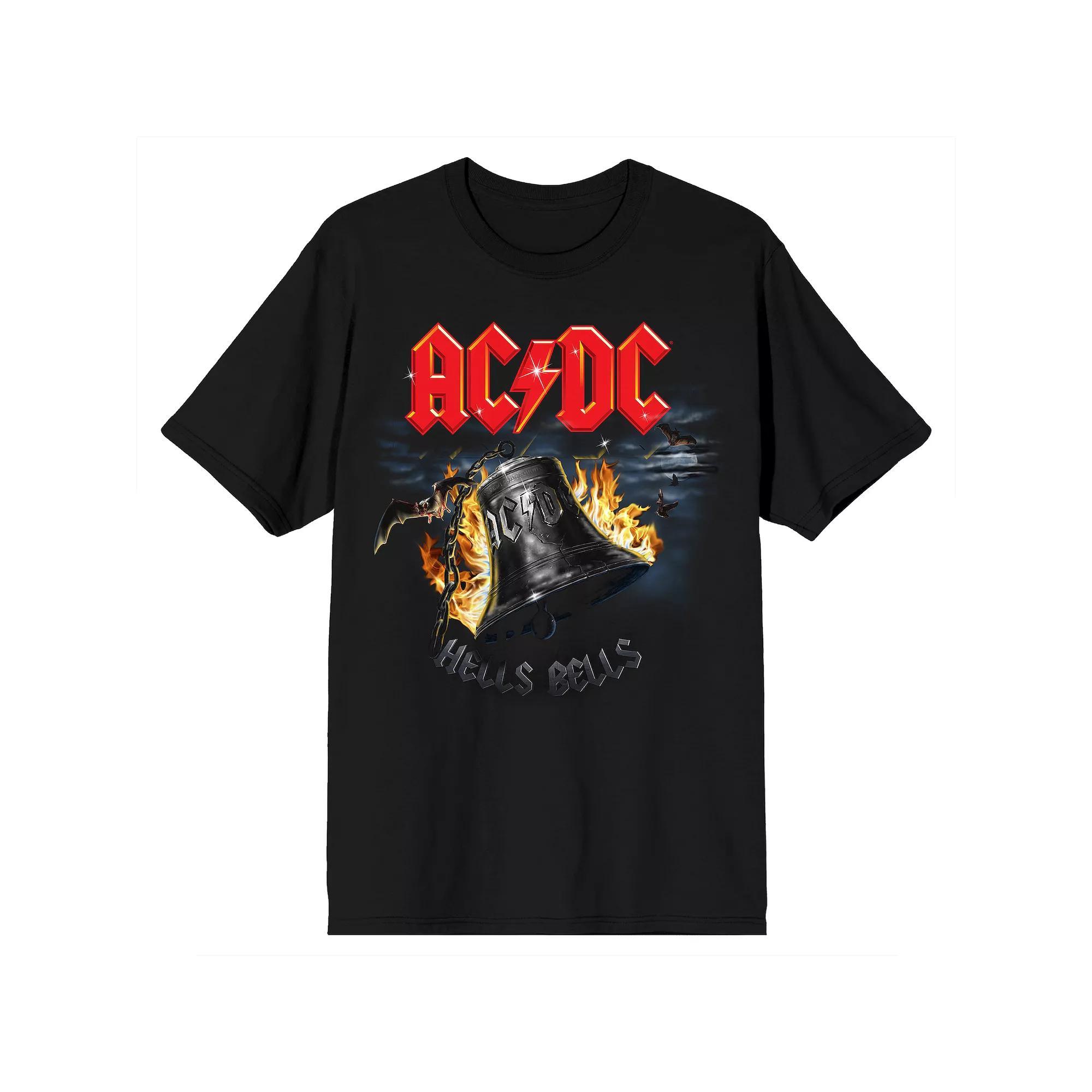 Men's AC/DC Tee, Size: Small, Black Product Image