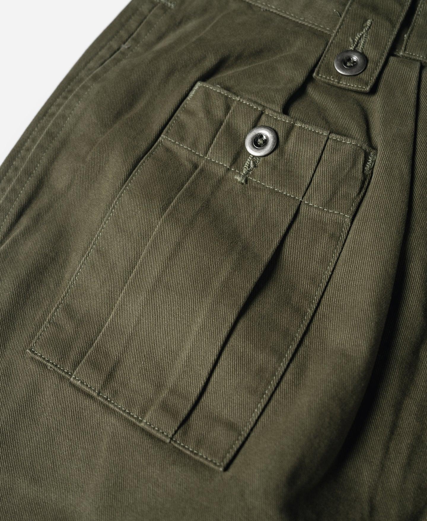 1943 British Army KD & JG Gurkha Bermuda Pants - Olive Product Image