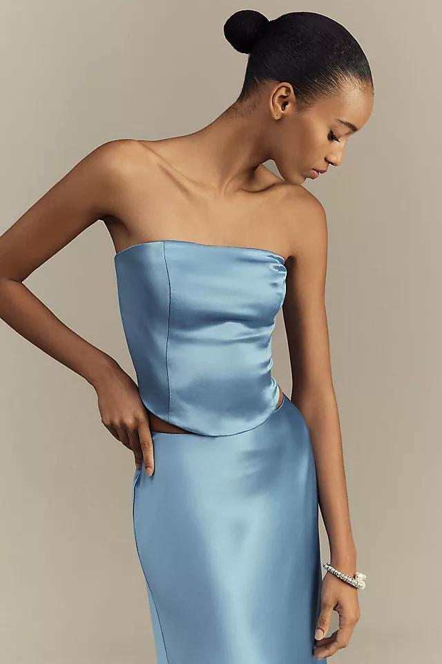 Mare Mare Evie Strapless Satin Set Product Image