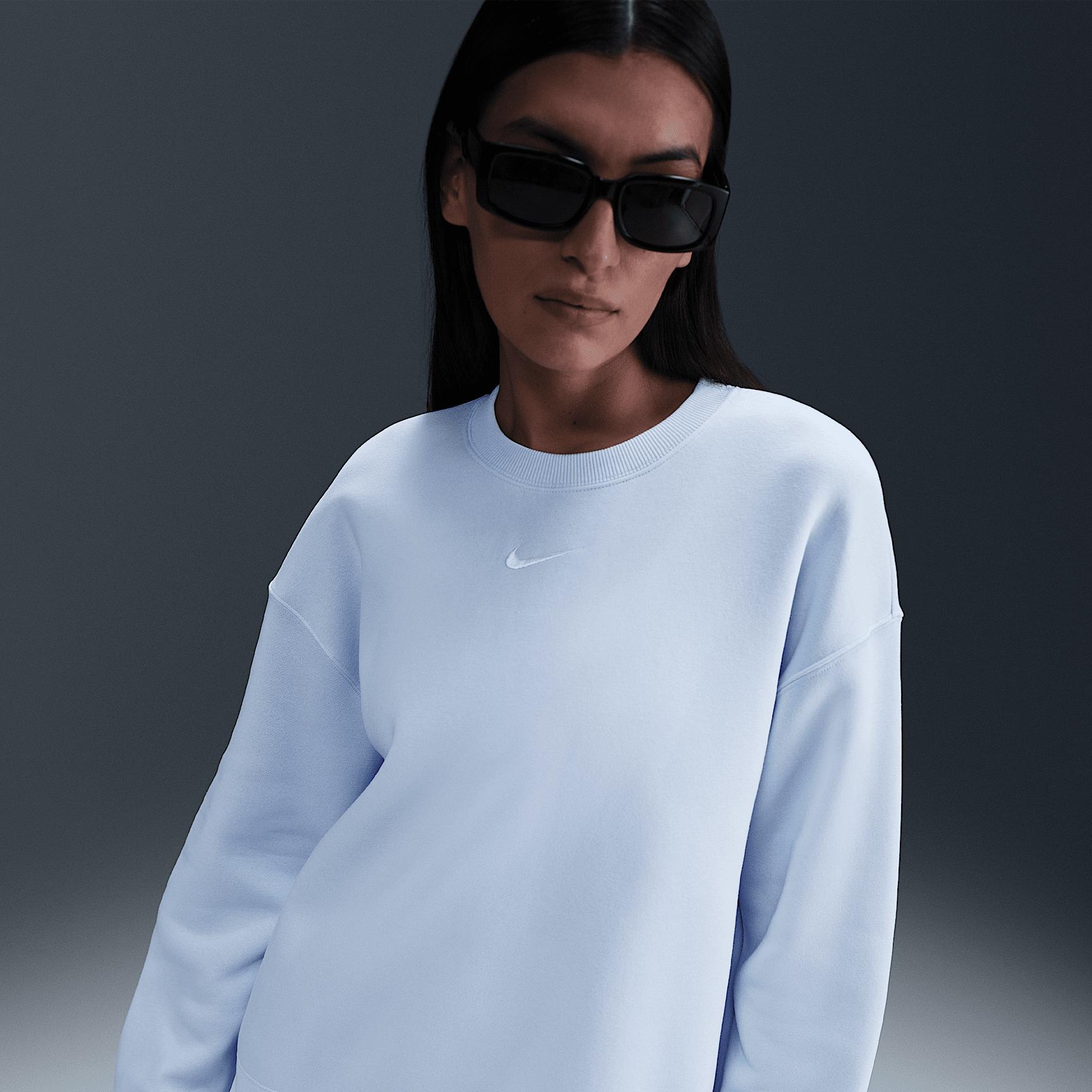 Nike Sportswear Phoenix Fleece Women's Oversized Crew-Neck Sweatshirt Product Image