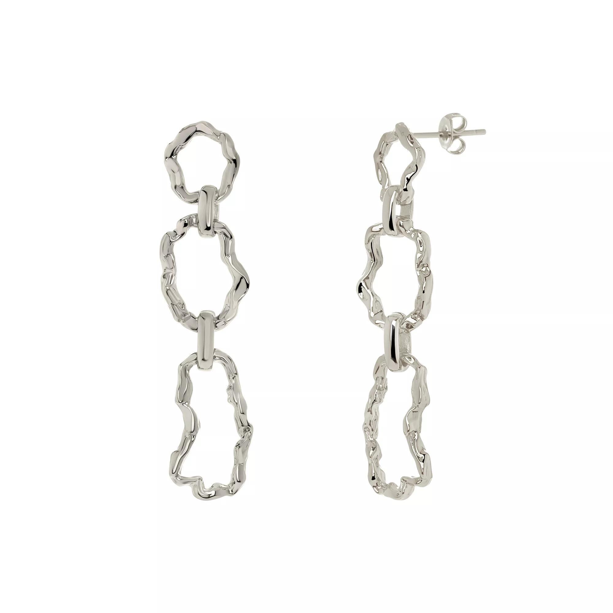 MC Collective Molten Drop Earrings, Women's, Gold Tone Product Image