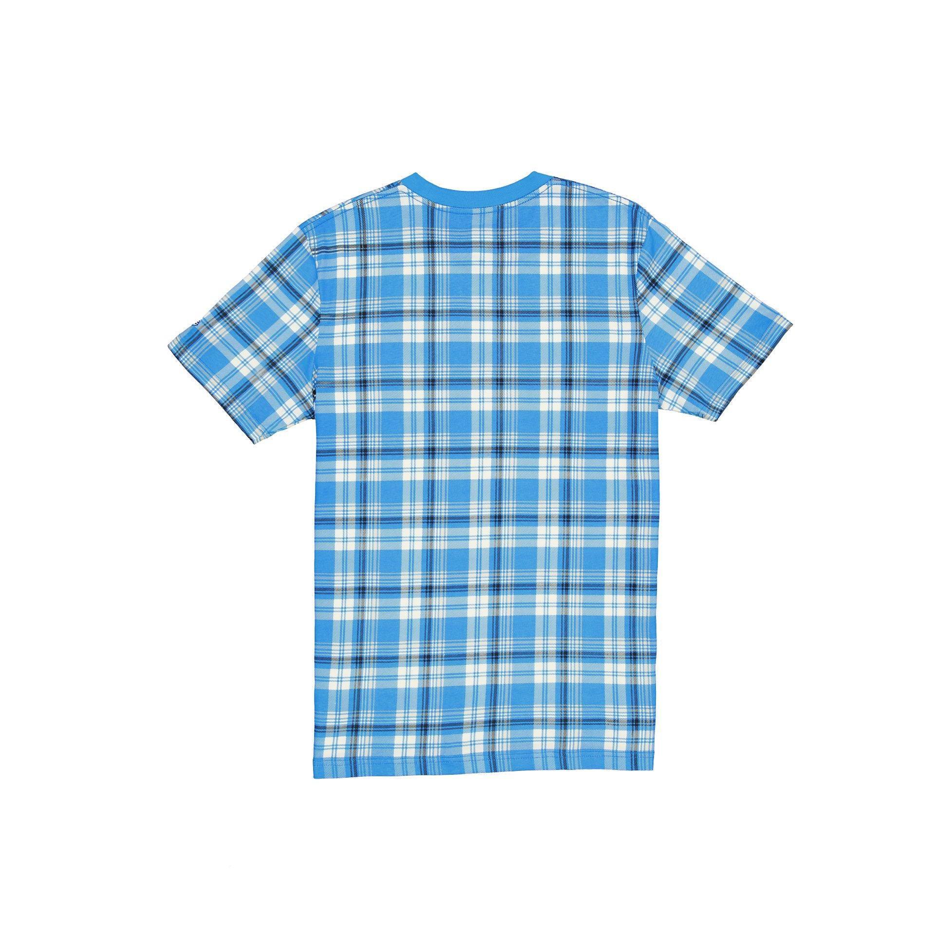Miami Dolphins 3rd Down Plaid T-Shirt Male Product Image