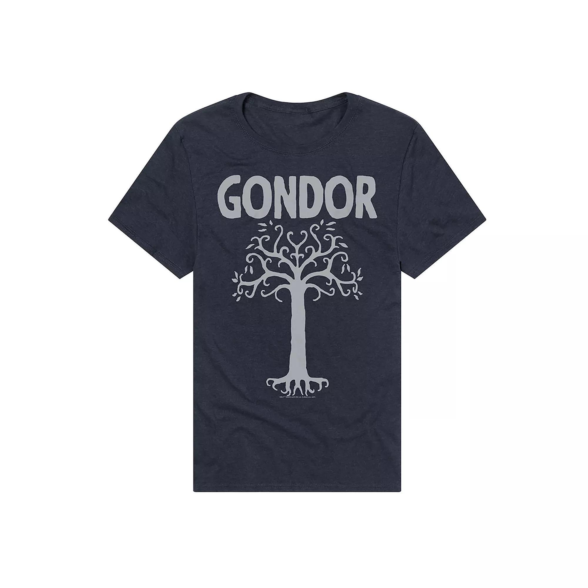 Men's Lord of the Rings Gondor Graphic Tee, Size: Medium, Blue Product Image