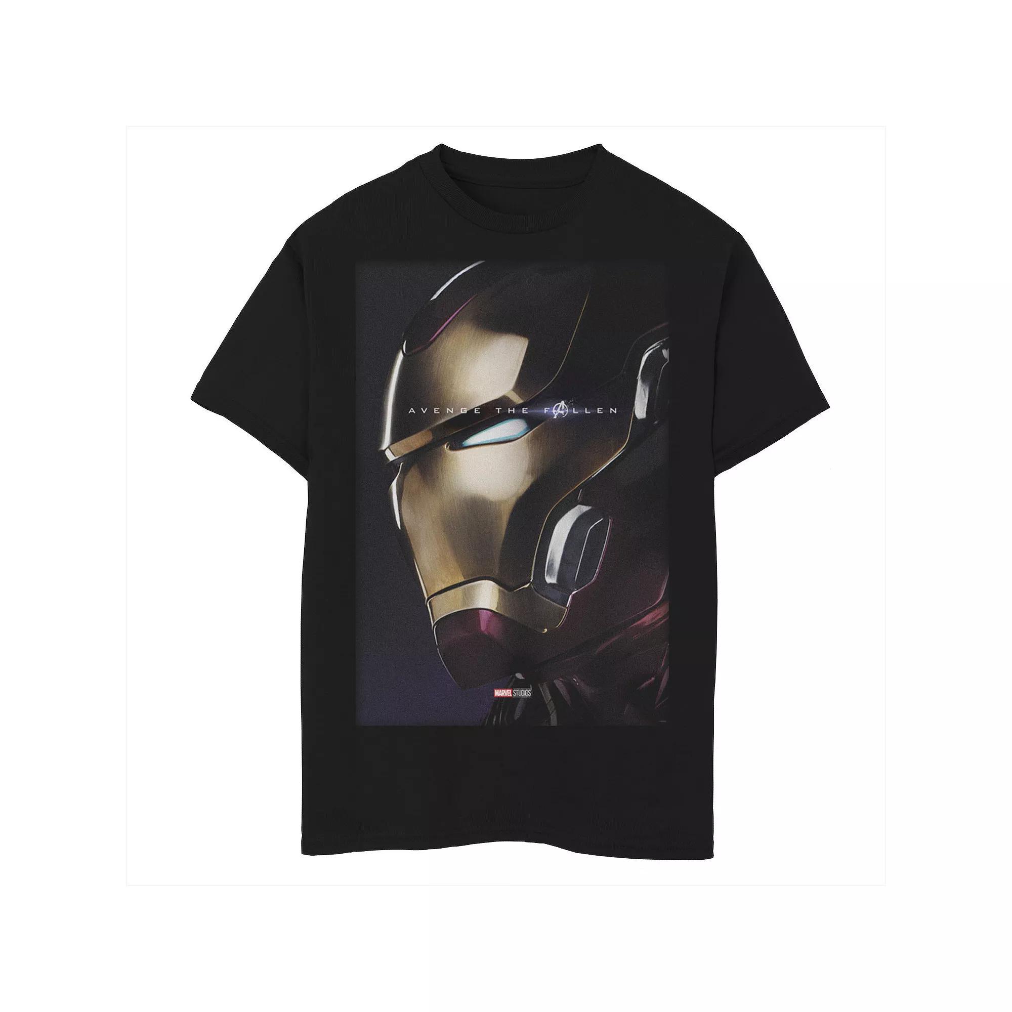 Boys 8-20 Marvel Avengers Endgame Iron Man Avenge The Fallen Graphic Tee, Boy's, Size: XL, Black Product Image