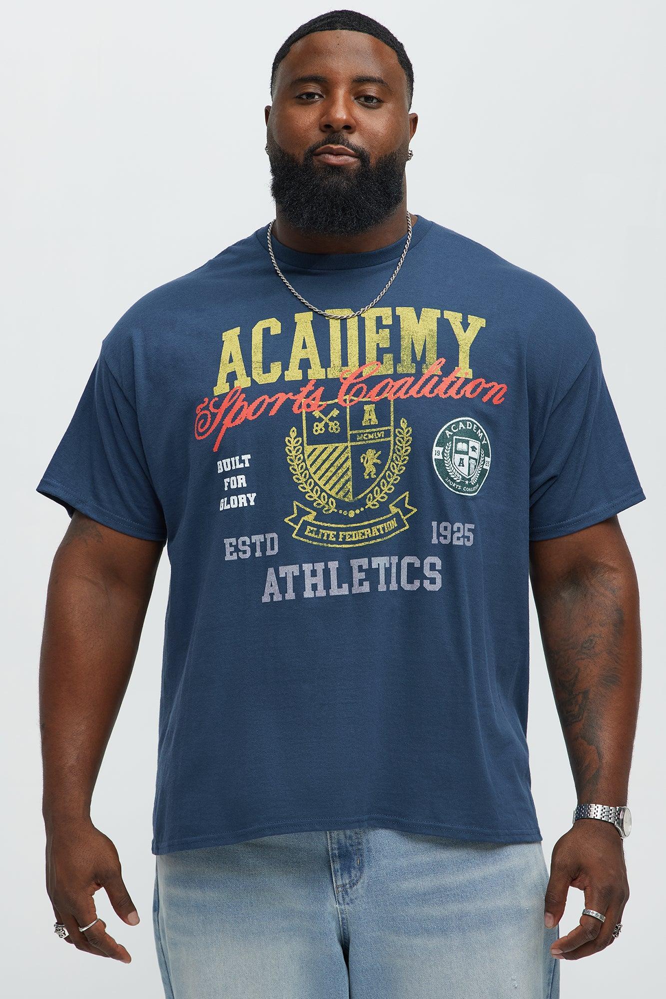 Academy Athletics Short Sleeve Tee - Blue Product Image