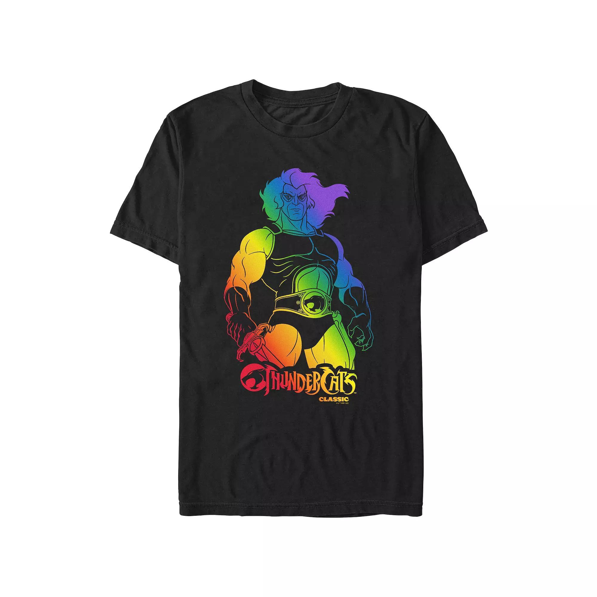 Men's Thundercats Lion-o Pride Graphic Tee, Size: XL, Black Product Image