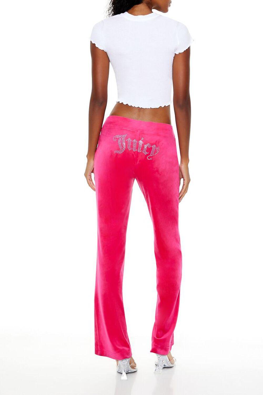 Juicy Couture Velour Flare Pants | Forever 21 Product Image