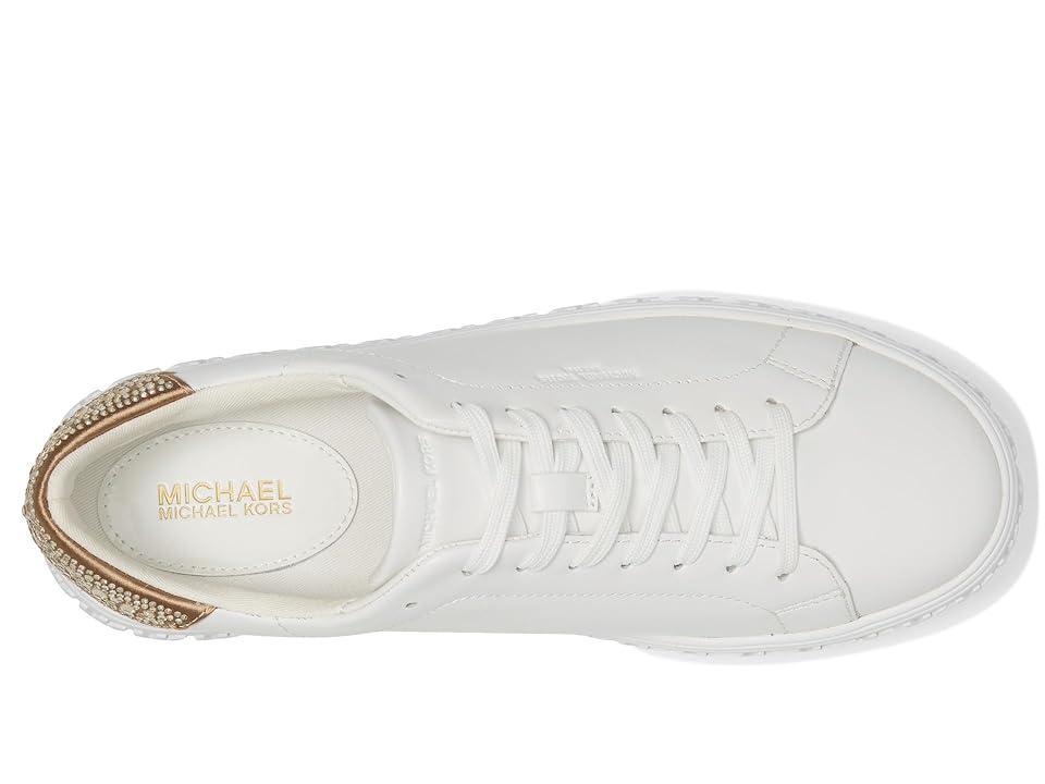 MICHAEL Michael Kors Grove Lace-Up (Camel) Women's Shoes Product Image