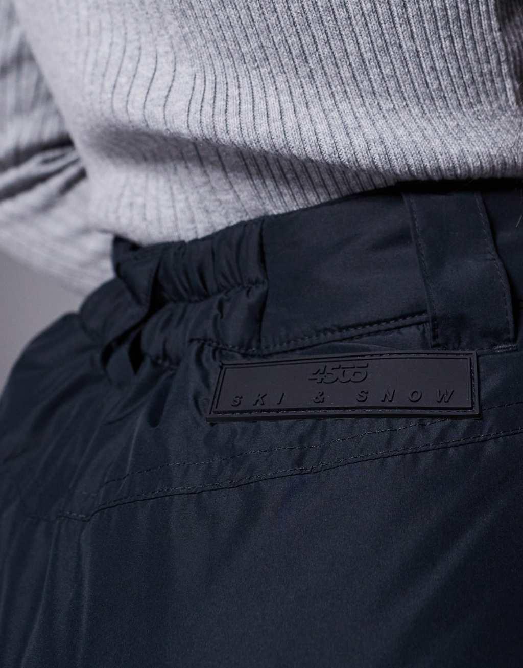 4505 Ski straight leg water repellent ski pants in black  Product Image