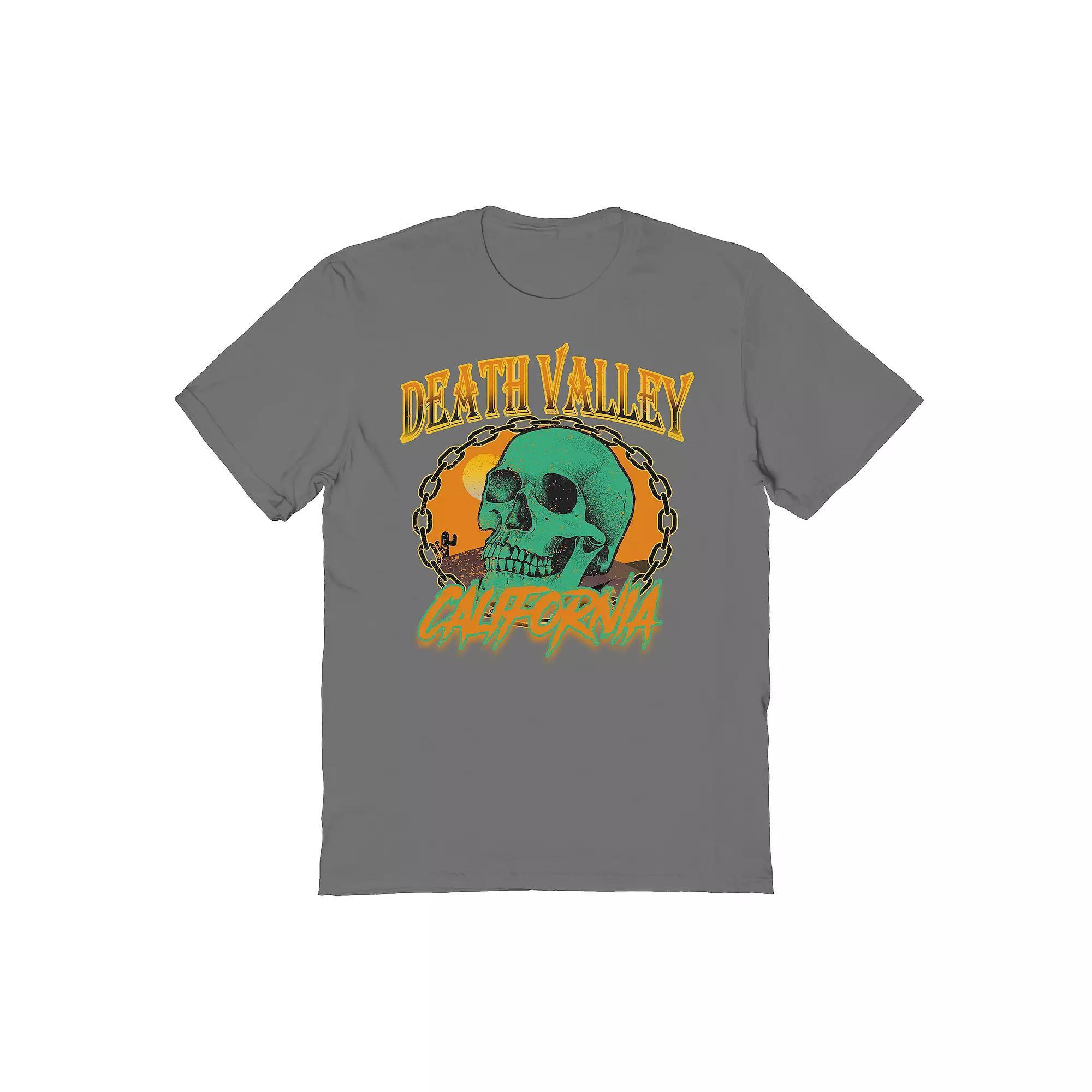 Men's Country Parks Death Valley Cali Graphic Tee, Size: Small, Sport Gray Product Image