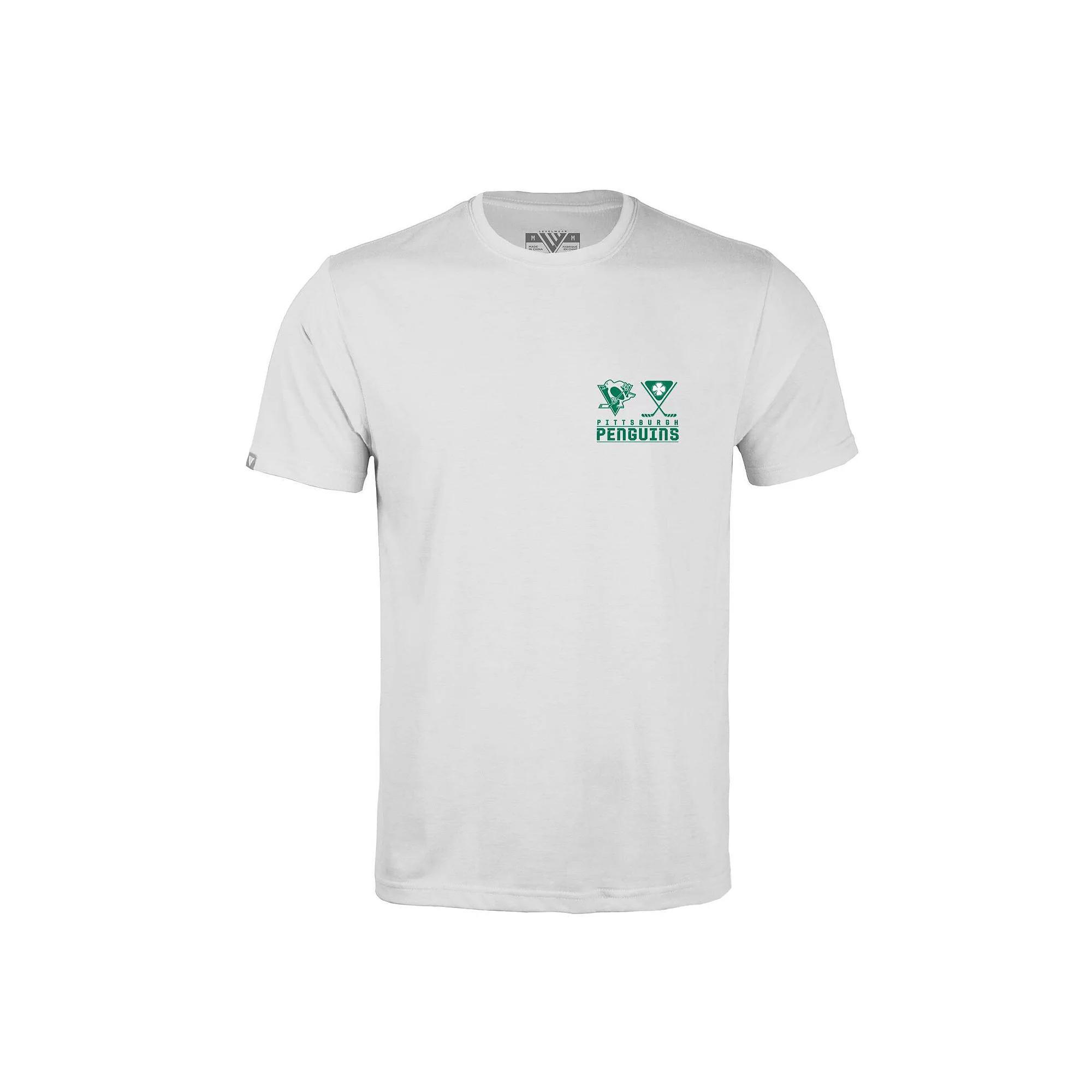 Mens Levelwear Pittsburgh Penguins St. Patricks Day Richmond T-Shirt Product Image