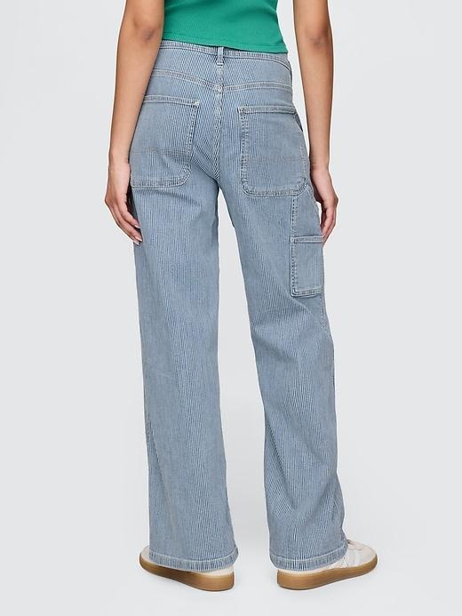 Mid Rise Corduroy '90s Loose Cargo Pants Product Image