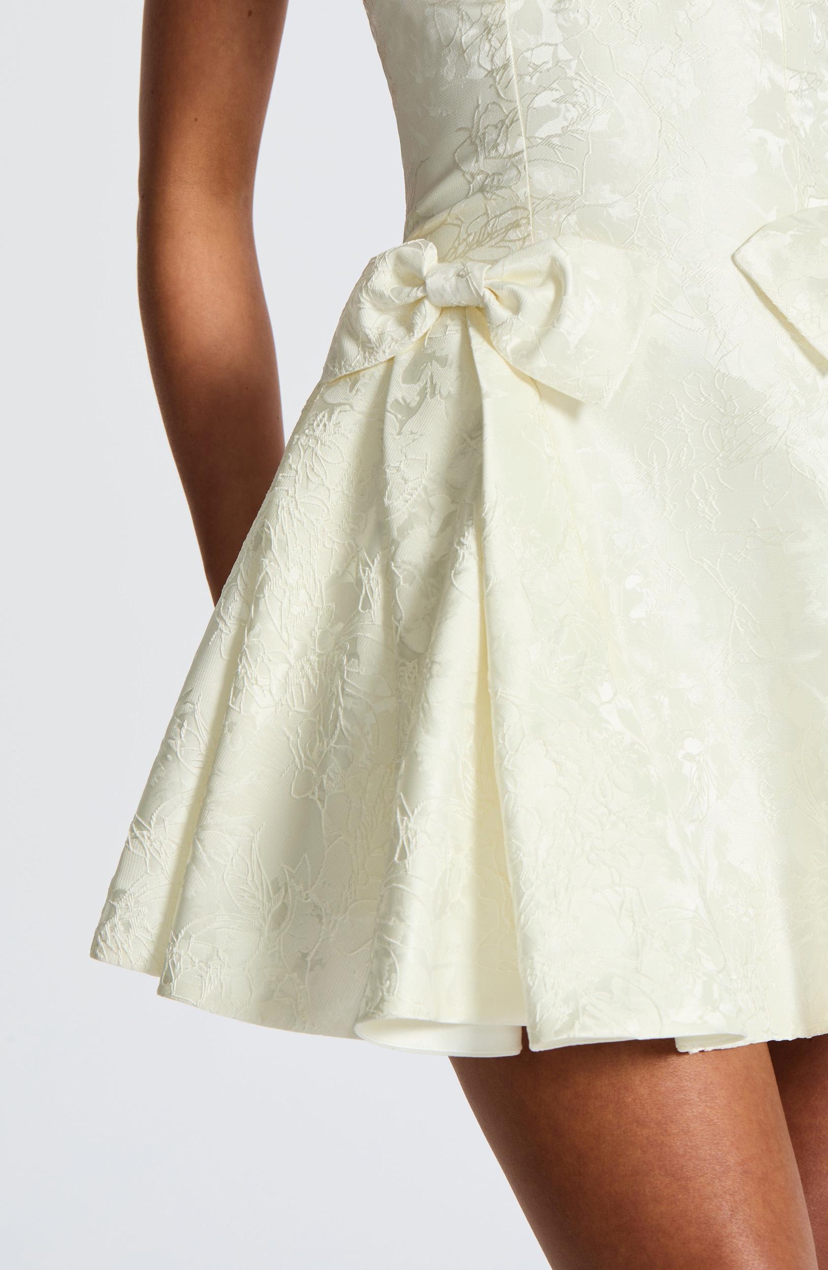 Jocelyn Mini Dress - Ivory Product Image