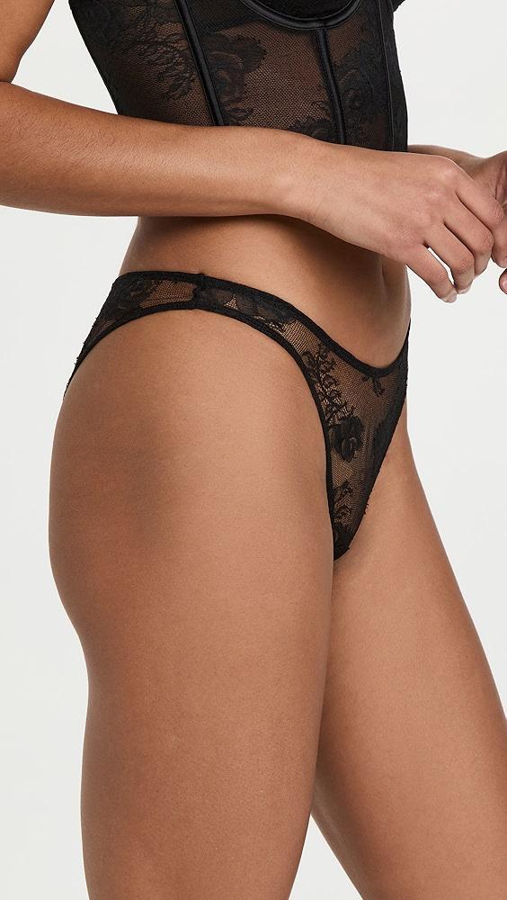 Fleur du Mal Bouquet Lace Cheeky Panties | Shopbop Product Image