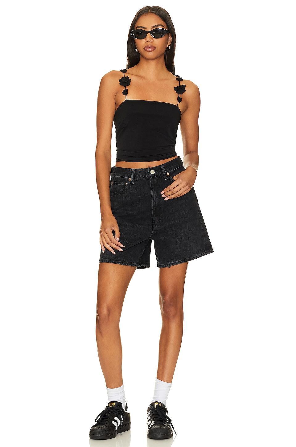 Ballata Top With Flower Straps Musier Paris Product Image
