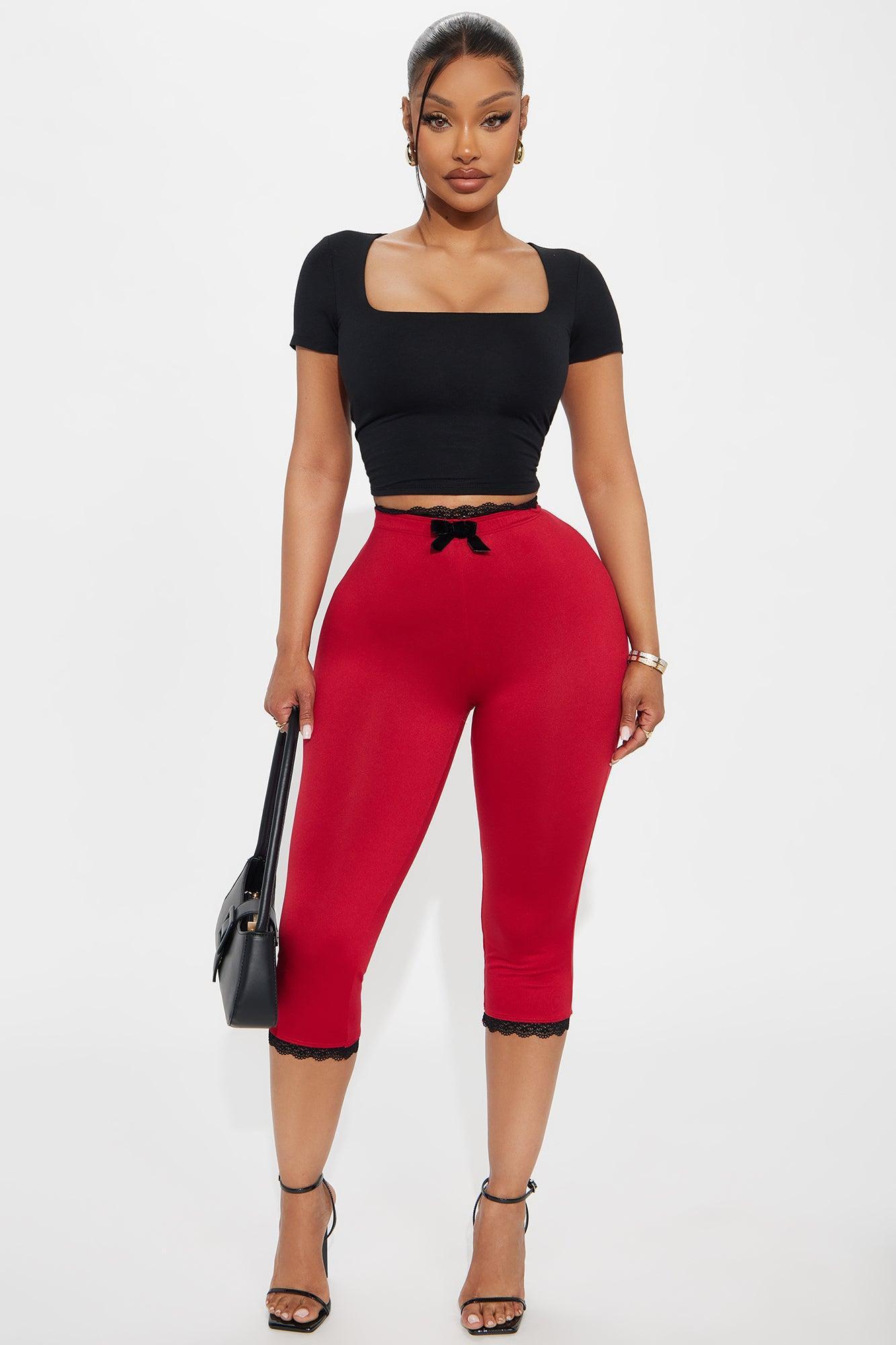 Adriana Double Lined Square Neck Short Sleeve Top - Black Product Image