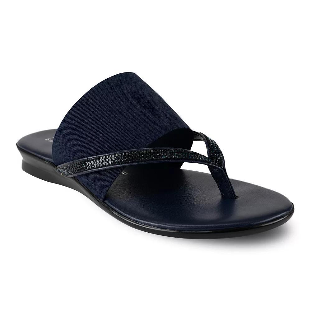 Italian Shoemakers Sorbi Women's Thong Sandals, Size: 7, Blue Product Image