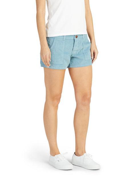 Women's Classic Corduroy Shorts - Olive Product Image