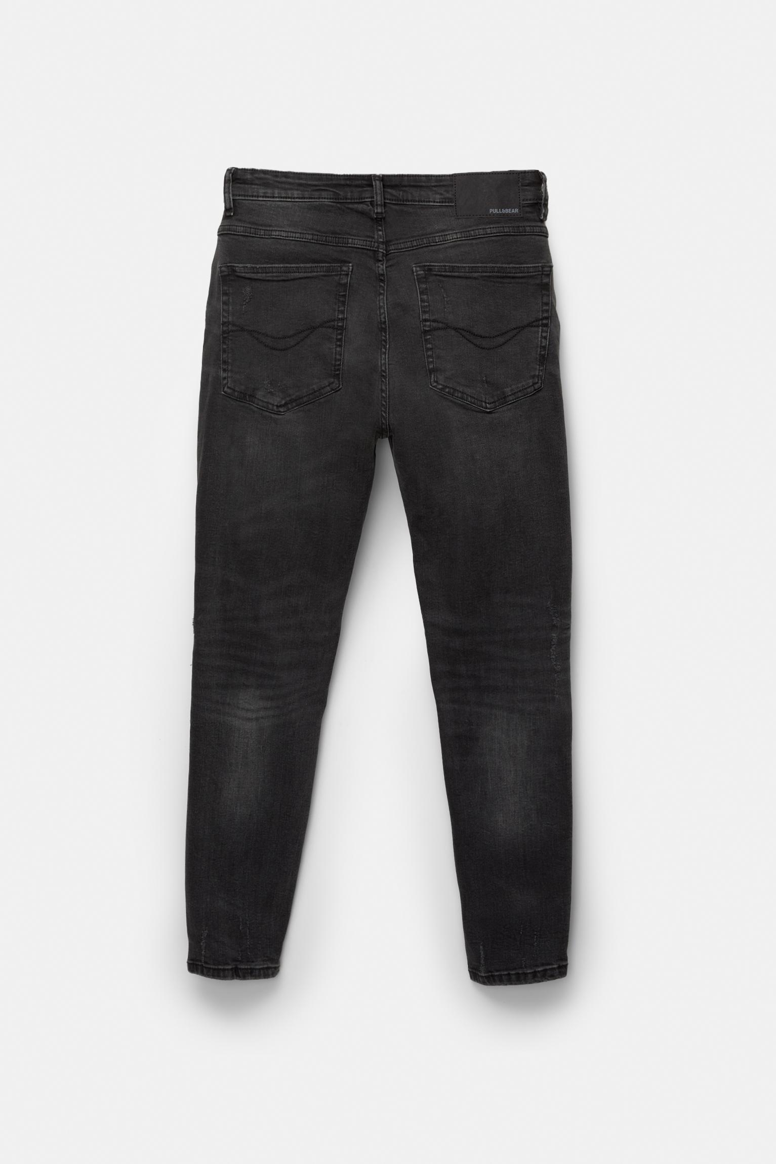 Ripped carrot fit jeans Product Image