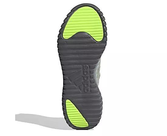 adidas Kaptir 3.0 3-Stripe Men's Running Shoes, Size: 13, White Black Gray Product Image