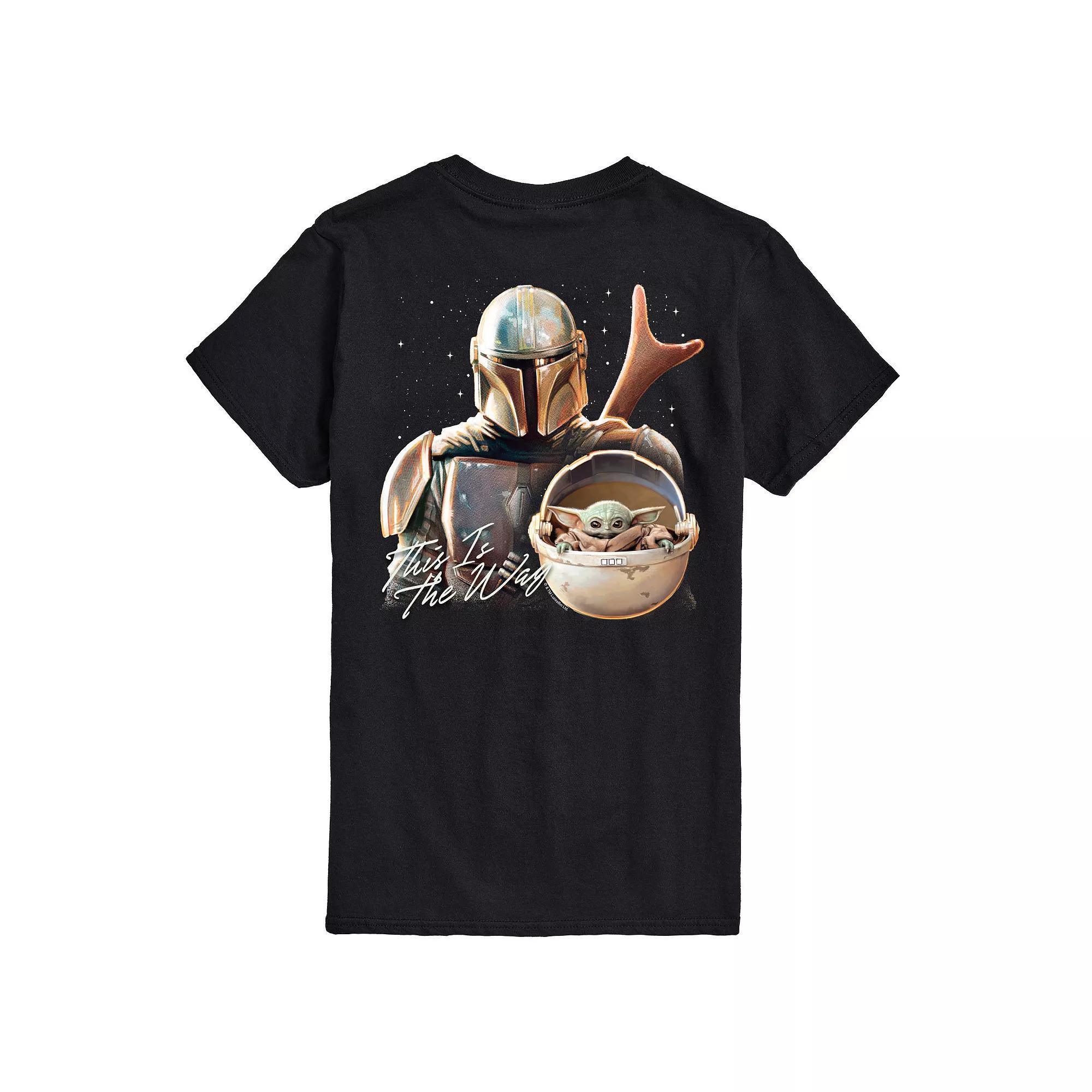 Big & Tall The Mandalorian This Is The Way Graphic Tee, Mens Product Image