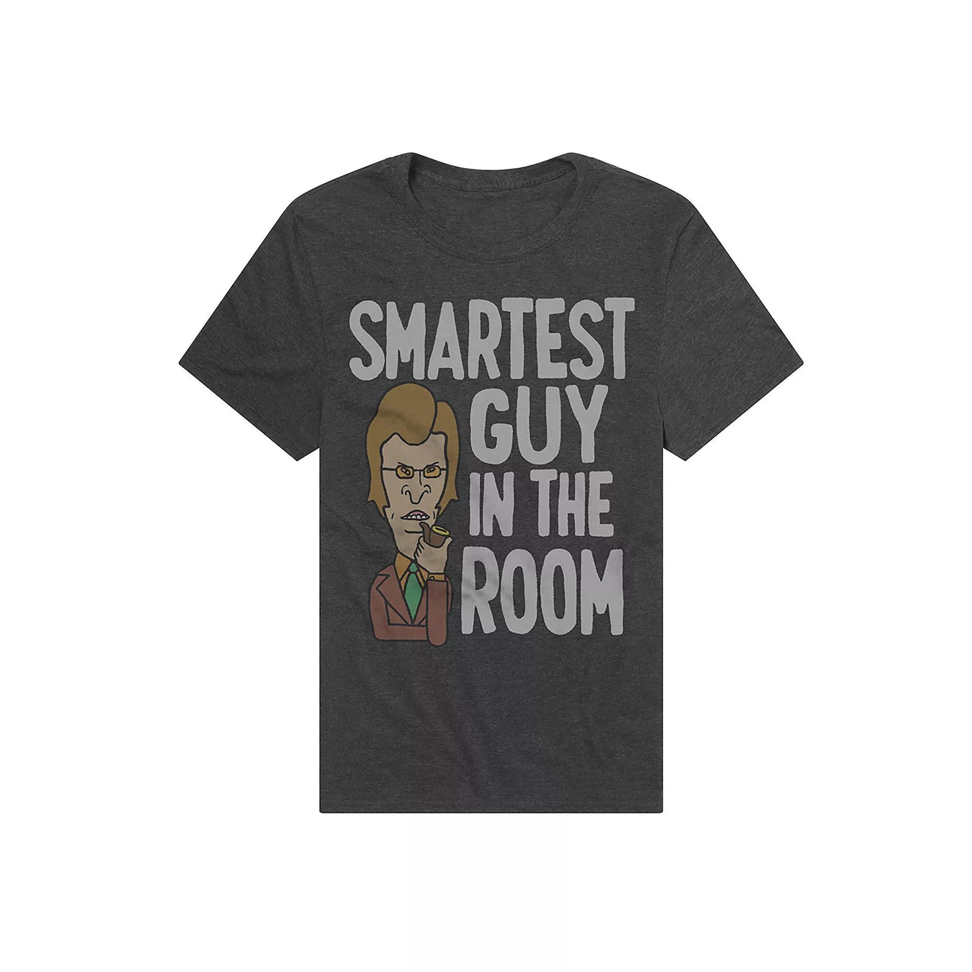 Men's MTV Smartest Guy In The Room Graphic Tee, Size: Large, Grey Product Image