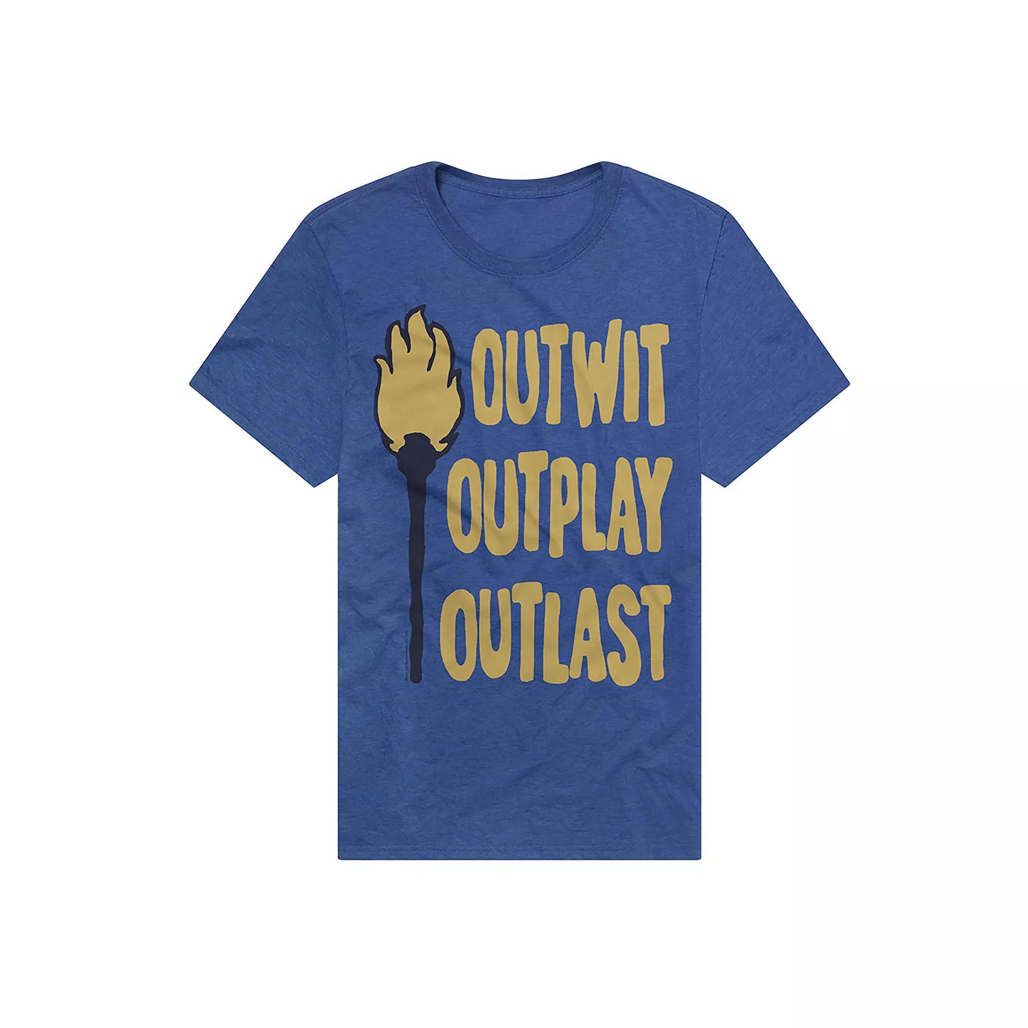 Mens Survivor Outwit Outplay Outlast Graphic Tee Product Image