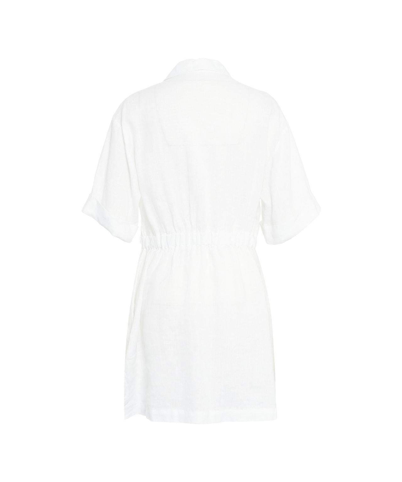 Linen chemisier dress Product Image