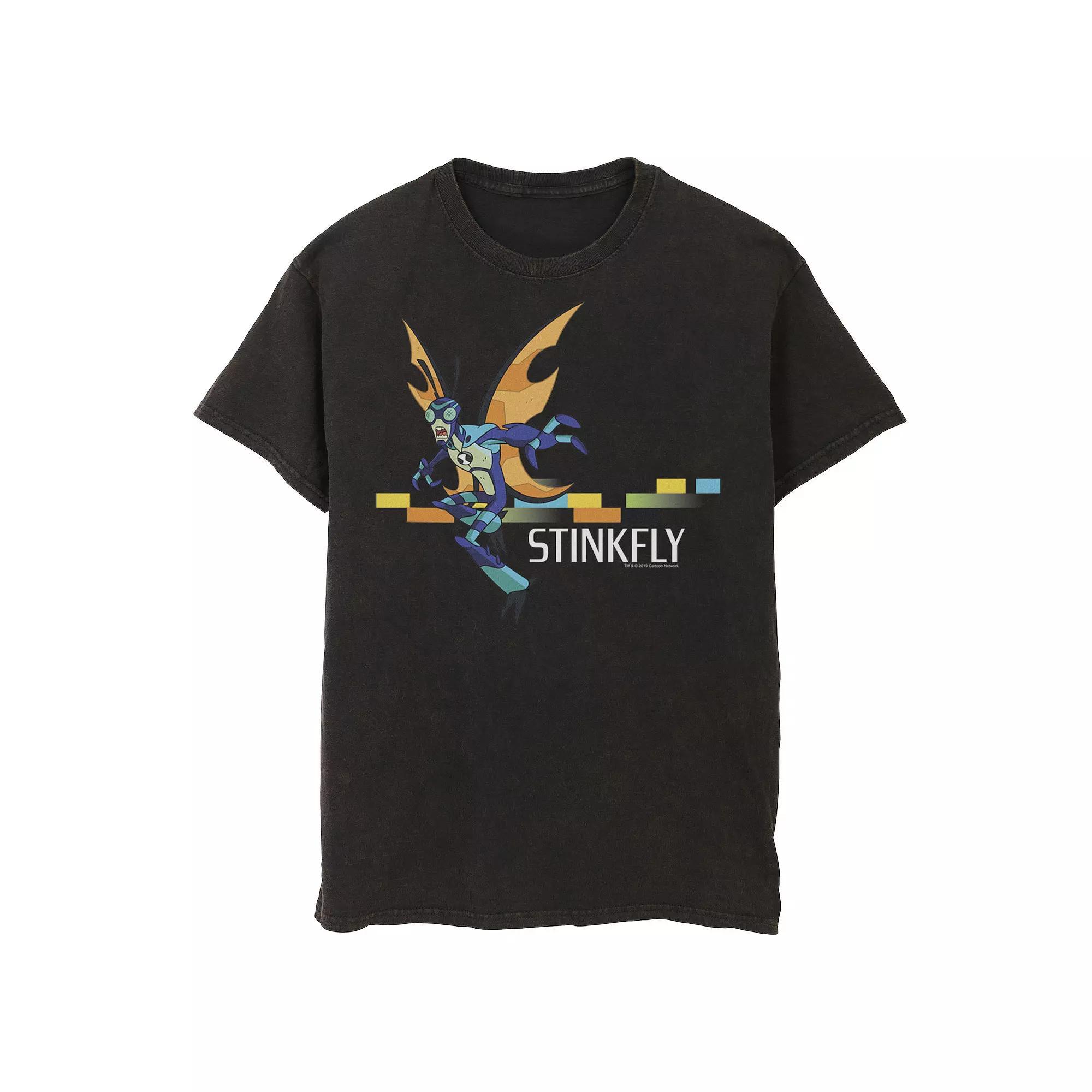 Men's Ben 10 Stinkfly Portrait Graphic Tee, Size: XXL, Black Product Image
