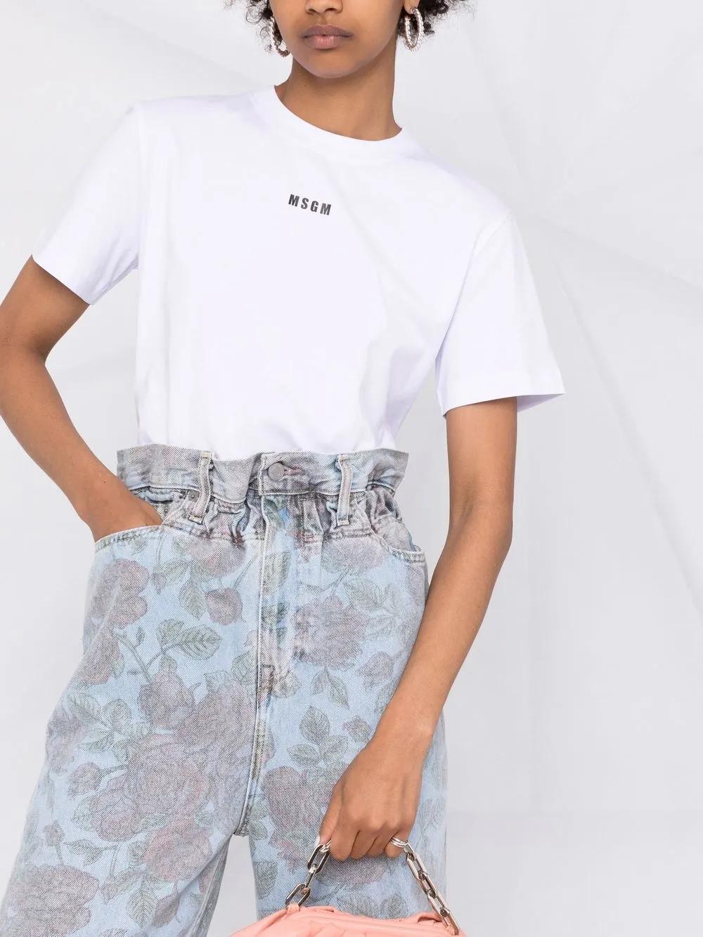 logo-print short-sleeved T-shirt Product Image